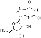 2-Chloroinosine molecular structure (CAS 13276-43-2)