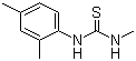 1-(2,4-Dimethylphenyl)-3-methylthiourea molecular structure (CAS 13278-55-2)