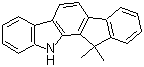 11,12-Dihydro-12,12-dimethylindeno[2,1-a]carbazole molecular structure (CAS 1329054-41-2)