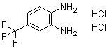 structure of CAS# 132915-78-7, 4-(Trifluoromethyl)-1,2-benzenediamine dihydrochloride