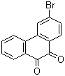 3-Bromo-9,10-phenanthrenequinone molecular structure (CAS 13292-05-2)