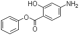 Phenyl-4-aminosalicylate  molecular structure (CAS 133-11-9)