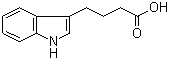 structure of CAS# 133-32-4, 3-Indolebutyric acid;4-(3-1H-Indolyl)butyric acid; 4-(3-Indolyl)butyric acid ; Indole-3-butyric acid; Hormodin; Seradix