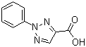 2-Phenyl-2H-1,2,3-triazole-4-carboxylic acid molecular structure (CAS 13306-99-5)