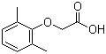 2,6-Dimethylphenoxyacetic acid molecular structure (CAS 13335-71-2)