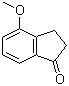structure of CAS# 13336-31-7, 4-Methoxyindan-1-one;4-Methoxy-1-indanone; 4-Methoxy-2,3-dihydro-1H-inden-1-one