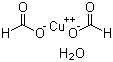 结构式 CAS# 133386-04-6, 蚁酸铜(II)水合物