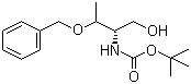 Boc-O-benzyl-D-threoninol molecular structure (CAS 133565-43-2)