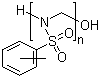 o/p-Toluenesulfonamide formuladehyde resin molecular structure (CAS 1338-51-8)