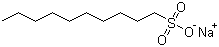 Sodium decane-1-sulfonate molecular structure (CAS 13419-61-9)