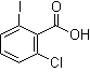 2-Chloro-6-iodobenzoic acid molecular structure (CAS 13420-63-8)