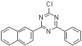 结构式 CAS# 1342819-12-8, 2-氯-4-(2-萘基)-6-苯基-1,3,5-三嗪