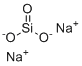 Sodium silicate  molecular structure (CAS 1344-09-8)