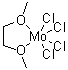 Tetrachloro(1,2-dimethoxyethane)molybdenum molecular structure (CAS 134535-29-8)