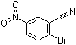 结构式 CAS# 134604-07-2, 2-溴-5-硝基苯甲腈