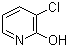 structure of CAS# 13466-35-8, 3-Chloropyridin-2-ol;3-Chloro-2-hydroxypyridine; 3-Chloro-1H-pyridin-2-one