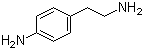 结构式 CAS# 13472-00-9, 2-(4-氨基苯)乙胺; 对氨基苯乙胺