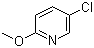 结构式 CAS# 13473-01-3, 5-氯-2-甲氧基吡啶