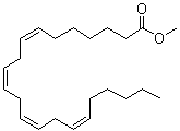 structure of CAS# 13487-42-8, (7Z,10Z,13Z,16Z)-7,10,13,16-Docosatetraenoic acid methyl ester;Methyl 7Z,10Z,13Z,16Z-docosatetraenoate