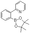 structure of CAS# 1349171-28-3, 2-[2-(4,4,5,5-Tetramethyl-1,3,2-dioxaborolan-2-yl)phenyl]pyridine