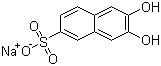 Sodium 2,3-dihydroxynaphthalene-6-sulfonate molecular structure (CAS 135-53-5)