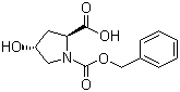N-Cbz-Hydroxy-L-proline molecular structure (CAS 13504-85-3)