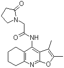 Coluracetam molecular structure (CAS 135463-81-9)