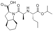 structure of CAS# 1356837-89-2, Perindopril EP Impurity E;Perindoprilat Isopropyl Ester