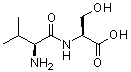 N-L-Valyl-L-serine molecular structure (CAS 13588-94-8)