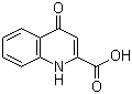 结构式 CAS# 13593-94-7, 4-氧代-1,4-二氢喹啉-2-甲酸
