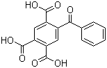 结构式 CAS# 135989-69-4, 5-苯甲酰基-1,2,4-苯三羧酸