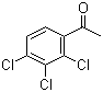 结构式 CAS# 13608-87-2, 2',3',4'-三氯苯乙酮