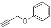 structure of CAS# 13610-02-1, Propargyl phenyl ether;Phenyl 2-propynyl ether; Phenyl propargyl ether; Phenyloxymethylacetylene