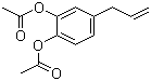 4-Allylpyrocatechol diacetate molecular structure (CAS 13620-82-1)