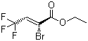结构式 CAS# 136264-28-3, (Z)-2-溴-4,4,4-三氟丁烯酸乙酯