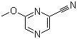 6-Methoxypyrazine-2-carbonitrile molecular structure (CAS 136309-07-4)