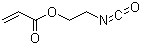 异氰酸酯丙烯酸乙酯分子结构 (CAS 13641-96-8)