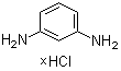1,3-Benzenediamine hydrochloride molecular structure (CAS 13652-74-9)