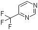 4-Trifluoromethylpyrimidine molecular structure (CAS 136547-16-5)