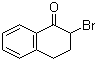 结构式 CAS# 13672-07-6, 2-溴-3,4-二氢-2H-1-萘酮; 2-溴-1-四氢萘酮