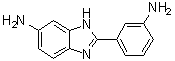 structure of CAS# 13676-49-8, 2-(3-Aminophenyl)-1H-benzimidazol-6-amine;2-(3-Aminophenyl)-1H-benzimidazol-6-amine; 5,3'-Diamino-2-phenylbenzimidazole