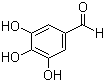 结构式 CAS# 13677-79-7, 3,4,5-三羟基苯甲醛