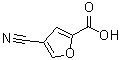结构式 CAS# 1369496-50-3, 4-氰基-2-呋喃羧酸