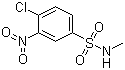 4-Chloro-N-methyl-3-nitrobenzenesulfonamide molecular structure (CAS 137-48-4)