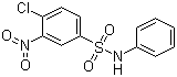 4-Chloro-3-nitro-N-phenylbenzenesulfonamide molecular structure (CAS 137-49-5)