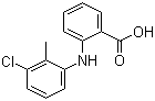 Tolfenamic acid molecular structure (CAS 13710-19-5)