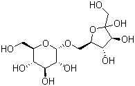 structure of CAS# 13718-94-0, Palatinose;6-O-alpha-D-glucopyranosyl-D-fructose
