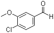 3-Methoxy-4-chlorobenzaldehyde molecular structure (CAS 13726-16-4)