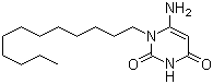 6-Amino-1-dodecyl-2,4(1H,3H)-pyrimidinedione molecular structure (CAS 137475-99-1)