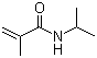 N-Isopropylmethacrylamide molecular structure (CAS 13749-61-6)